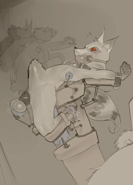 absurd_res anal anal_sex anthro ball_gag balls balls_stretcher bodily_fluids bondage bound captured chastity_device cobondage cock_and_ball_torture cock_and_balls_torture collar crying dildo dildo_insertion earplugs facility feet fucking_machine gag gagged genital_torture genitals guardians_of_the_galaxy hi_res huge_dildo kinkykong machine male male_penetrated marvel marvel_comics naked nude penetration penis restrained restraints rocket_raccoon sex_machine sex_toy sex_toy_insertion stomach_bulge sweat tail tears tickle_fetish tickle_torture tickling tickling_armpits tickling_balls tickling_feet tickling_genitalia tickling_machine