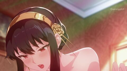 longer_than_30_seconds quencyyart sex spy_x_family tagme video yor_forger