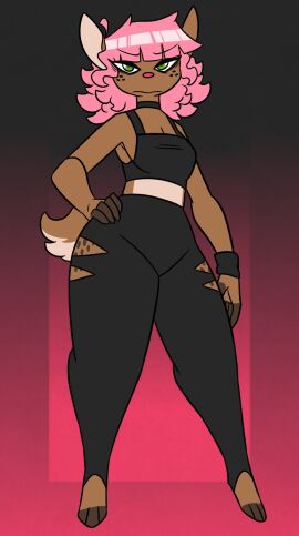 big_breasts breasts cleavage female furry huge_breasts nerdyreindeer tagme thick_thighs wide_hips