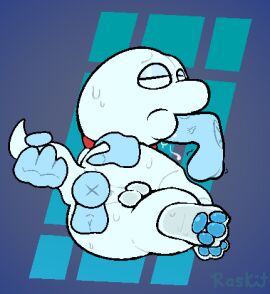 2024 anal anal_sex anus ass ass_grab balls bedroom_eyes blue_pawpads bodily_fluids breath butt_grab canid canine canis cheek_bulge collar crossed_legs cum cum_in_mouth cum_inside cum_on_penis disembodied_hand disembodied_penis domestic_dog feet feral genital_fluids genitals ghost group half-closed_eyes hand_on_ass hand_on_butt leaking_cum looking_pleasured low_res luigi's_mansion male male/male mammal mario_(series) narrowed_eyes nintendo oral oral_penetration panting pawpads paws penetration penis perineum polterpup raskit red_collar seductive signature simple_background simple_coloring simple_eyes simple_face spirit spread_anus spreading sweat sweaty_body sweaty_feet sweaty_legs sweaty_thighs tail tail_grab toony trio vein veiny_penis