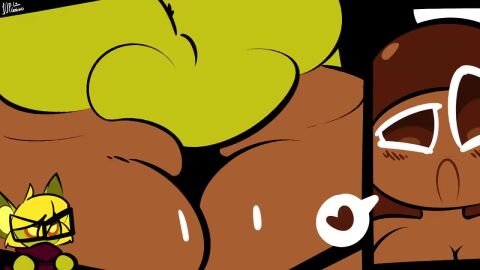 1upgobbo anal anal_sex animated ass balls breasts cocoa_cookie cookie_run duo female female_penetrated ginkgoblin goblin green_body male male/female male_penetrating male_penetrating_female no_sound penis tagme video
