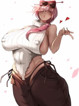 areola_slip areolae armpits belly belly_overhang chubby chubby_female dark_nipples fat female gilf indie_virtual_youtuber kurameki_kyou kuramekira love_handles milf mole mommy muffin_top nipples nipples_bulge older older_female older_sister one_eye_covered ponytail puckered_lips sleeveless squishy sunglasses sunglasses_on_head sweater thick thick_hips thick_lips thick_thighs thong toshi21888046 virtual_youtuber wide_hips wrinkled_skin wrinkles