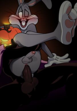 anal anal_sex anthro anthro_penetrated anus ass balls barefoot blush buckteeth bugs_bunny clothing duo feet for_a_head fur genitals gloves gloves_only grey_body grey_fur hairlessboyblunder handwear handwear_only headless_horseman hi_res humanoid humanoid_on_anthro humanoid_penetrating humanoid_penetrating_anthro jack-o'-lantern lagomorph leporid looking_pleasured looney_tunes male male/male male_penetrated male_penetrating male_penetrating_male mammal mostly_nude multicolored_body multicolored_fur object_head open_mouth open_smile penetration penile penile_penetration penis penis_in_ass pumpkin_head rabbit sex smile soles teeth two-tone_body two-tone_fur warner_bros warner_brothers white_body white_fur
