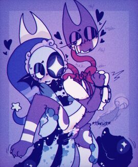 anthro astro_(dandy's_world) cum cum_in_pussy cum_inside cuntboy cuntboy_penetrated dandy's_world egg_implantation egg_laying handcuffs incognitobat intersex male oviposition penetration penile penile_penetration penis penis_in_pussy pussy razzle_and_dazzle_(dandy's_world) sex vagina vaginal_penetration vaginal_sex