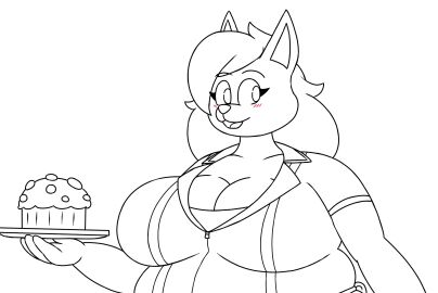 big_breasts breasts cleavage female furry hastagaspacho tagme