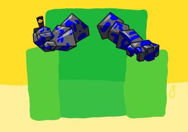 animated artfight big_arms blue_body cigar cobalt_(mrsandmanbr) female invisibility mrsandmanbr sandiestlittlefella strong_female tagme tattoo tattoos tattoos_everywhere vitiligo