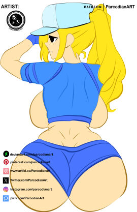 anime_style ass blonde_hair illustration tagme