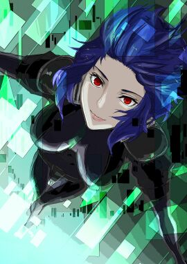 1girls bodysuit female ghost_in_the_shell kusanagi_motoko skin_tight solo