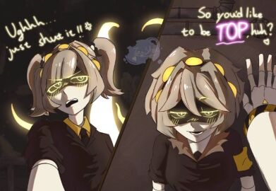 2girls angry_face angy background blush devious drone female female_only hawk_tuah j_(murder_drones) lovey_dovey murder_drones not_canon not_fucking_for_some_reason oh_my_god_just_fuck_already peak_fiction pinning pinterest please_just_fuck questionable robot robot/robot robot_yuri serial_designation_j sexually_suggestive silver_hair suggestive talking talking_to_partner toxic_yuri v_(murder_drones) yellow_eyes yuri