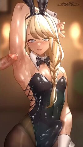 2boys 2d animated armpit armpit_fetish armpitjob armpits big_penis blonde_hair bulge erect_penis erection femboy fetish foreskin gay gay_sex huge_cock large_penis latex latex_clothing licking licking_penis male male/male male_only no_sound open_mouth oral out_of_frame penpen_(rokuzukeita) precum pubic_hair rokuzukeita rubbing rubbing_penis sumata tagme thick_penis tongue tongue_out trap video