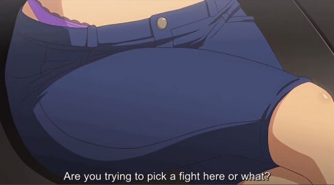 animated anime_screenshot kissing konbini_shoujo_z tagme ugly_bastard