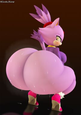 1girls 2024 anthro ass ass_bigger_than_head ass_focus ass_shake big_ass big_butt big_thighs blaze_the_cat bubble_ass bubble_butt butt_focus cat_girl catgirl cindablimp feline female furry huge_ass huge_butt huge_thighs pantsless sega shaking_ass shaking_butt solo sonic_(series) sonic_the_hedgehog_(series) sweat sweaty sweaty_ass sweaty_body sweaty_butt thick_ass thick_thighs