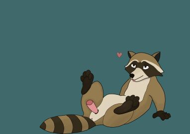 absurd_res anus disembodied_penis duo erection female feral genitals heart_symbol hi_res male male/female mammal pawpads paws penetration penis procyonid pussy raccoon sex spread_legs spreading tigertriesart tongue tongue_out vaginal_penetration