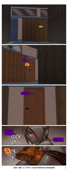 1boy 1girls absurd_res agatha_(james_howard) age_difference alphonse_(james_howard) anthro comic cougar cunnilingus dialogue domestic_cat duo eyewear felid feline felis female glasses hi_res james_howard male male/female mammal oral patreon pussy sex straight student sweat teacher teacher_and_student vaginal_penetration