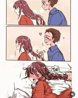 1boy 1girls female implied_sex male shitpost tagme