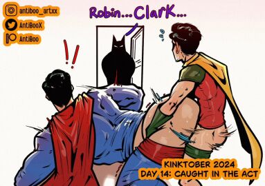 !! 3boys age_difference all_fours anal anal_sex antibooart ass back back_muscles back_view bara batman batman_(bruce_wayne) batman_(series) big_ass big_ass_(male) big_butt bigger_penetrated black_hair bruce_wayne bubble_ass bubble_butt cape caught caught_in_the_act clark_kent clothed clothed_sex clothing daddy daddy_penetrated dc dc_comics dick_grayson dilf fat_ass gay green_underwear huge_ass huge_butt human human_only incest justice_league kal-el kinktober kinktober_2024 light-skinned_male light_skin male male_focus male_only movement_lines muscle_bottom muscles muscular muscular_back muscular_bottom muscular_male older_male older_penetrated older_penetrating_younger penetration penis penis_in_ass pounding red_cape red_underwear robin_(dc) robin_(dick_grayson) size_difference small_dom_big_sub small_top small_top_big_bottom smaller_penetrating smaller_penetrating_bigger smaller_top_and_beefy_bottom speed_lines submissive submissive_male superhero_costume superman superman_(clark_kent) superman_(series) teen_titans twink twink_top twink_topping_daddy underwear underwear_down yaoi yellow_cape younger_dom_older_sub younger_male younger_penetrated younger_penetrating_older