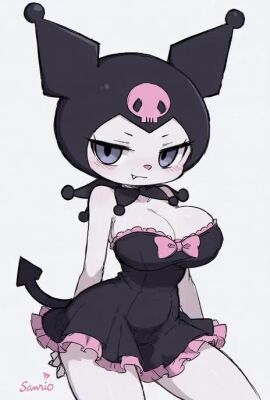 1girls ai ai_generated ai_generated_background big_booty big_breasts big_butt breasts feline female grok hello_kitty_(series) hips huge_breasts kuromi large_breasts naked naked_female nipples nude nude_female sanrio seductive seductive_look seductive_smile tagme thick_hips thick_thighs thighs thinfal titties video