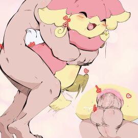 1:1 2025 3_fingers absurd_res aka_leopard anthro anthro_penetrated audino balls biped blush blush_lines bodily_fluids closed_eyes cotton_tail cum cutaway digit_ring duo erection faceless_character faceless_human faceless_male featureless_feet feet female female_anthro female_on_human female_penetrated finger_ring fingers fur generation_5_pokemon genital_fluids genitals gold_ring happy happy_sex heart_symbol hi_res hug human human_on_anthro human_penetrating human_penetrating_anthro humanoid_genitalia humanoid_penis interspecies jewelry kicking_feet larger_human larger_male leaning leaning_forward male male/female male_human male_on_anthro male_penetrating male_penetrating_female mammal motion_lines multicolored_body multicolored_ears multicolored_fur nintendo nude nude_anthro nude_female nude_human nude_male open_mouth open_smile penetration penile penile_penetration penis penis_in_pussy perineum pink_body pink_ears pink_fur pink_pussy pink_tongue plantigrade pokemon pokemon_(species) pokephilia pussy pussy_juice_on_balls pussy_juice_on_penis reverse_stand_and_carry_position ring sex side_view size_difference smaller_anthro smaller_female smaller_penetrated smile standing standing_sex stomach_bulge tail toes tongue two-tone_body two-tone_ears two-tone_fur vaginal_fluids vaginal_penetration wedding_ring white_tail yellow_body yellow_ears yellow_fur