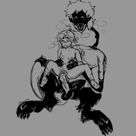 1futa 1girls amity_blight blush blushing breasts canon_couple carrying carrying_position dark-skinned_female dark_skin dialogue dominant_futa duo erection female from_behind from_behind_position futa_on_female futanari huge_cock humanoid humanoid_penis intersex interspecies interspecies_futa latina legs_apart legs_up luz_noceda mmcheeseburga_(artist) monster_futa monsters nude penis pussy submissive_female teratophilia the_owl_house vaginal_penetration