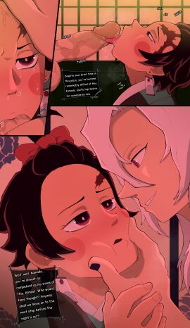 2boys dialogue gay hassdr4w human imminent_sex male male/male oral penis text yaoi