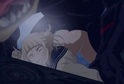 1monster animated ass big_ass blonde blonde_female blonde_hair blush bottomless defeated defeated_villainess deviltokyo doggy_style dominant_male feet feet_out_of_frame feet_together female female_humiliation fucked_silly greatm8 himiko_toga imminent_creampie imminent_impregnation interspecies loving_it male monster my_hero_academia nomu pussy sex sharp_teeth smile teenage_female teenager teeth usj_nomu vaginal_penetration vaginal_sex villainess