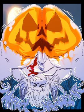 anthro ass backsack balls ballsack bent_over big_ass big_butt blue_body blue_fur bodypaint bottom_heavy closed_eyes devil_horns_(gesture) domestic_cat english_text felid feline felis flaccid fur gat0pussy24 genitals gesture ghost grin hand_gesture huge_ass huge_butt humanoid_genitalia humanoid_penis male mammal painted_butt pear-shaped_figure penis perineum slightly_chubby slightly_chubby_anthro slightly_chubby_male smile solo spirit sudor_(gat0pussy24) text thick_thighs wide_hips