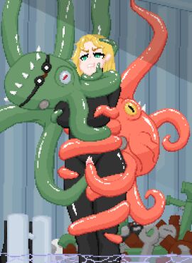 1girls animated animated_image big_breasts blonde_hair bouncing_breasts breasts cephalopod clothed clothed_sex clothing coleoid double_penetration double_vaginal female feral feral_on_female feral_on_human feral_penetrating feral_penetrating_human gagagygygogo green_eyes group hair human interspecies library_of_ruina male male/female mammal marine mmf_threesome mollusk octopodiform octopus olga_(library_of_ruina) penetration project_moon pussy rubbing_breast sex short_hair skimpy squish tentacle tentacle_in_pussy tentacle_penetration tentacle_rape tentacle_sex threesome tight_clothing torn_clothing trio vaginal_penetration wetsuit zoophilia