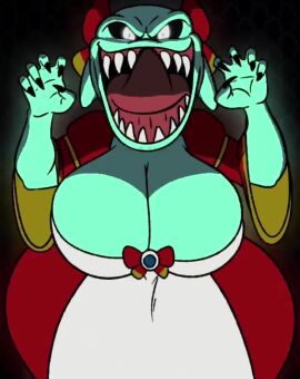 2025 animated background_music bedroom_eyes big_ass big_breasts big_butt black_eyes black_nipples boo_(mario) both_eyes_closed bow_ribbon breasts claws digital_drawing_(artwork) digital_media_(artwork) ghost halloween hi_res jiggling_breasts jumpscare jumpscare_warning lady_bow lady_bow_with_a_body laugh laughing laughing_at_viewer light_green_body light_green_skin long_tongue mario_(series) necklace nintendo open_mouth open_smile painting paper_mario red_dress red_ribbon ribbons scary_face scary_smile smirk smirking sound sound_edit sound_effects spirit springtron tagme tansau thick_thighs two_tone_dress video white_dress