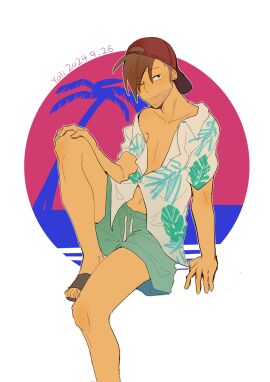 1boy clothed clothing color flipline_studios male papa_louie red_hair robby_(papa_louie) sketch skinny solo solo_focus toony toony_face video_game video_game_character video_game_franchise video_games yoli