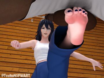 1boy 1girls 3d ballbusting balls balls_kick ballsack barefoot big_dick big_penis black black_balls black_body black_penis blue_eyes blue_hair blue_toenails blushed_soles cock cock_and_ball_torture cock_and_balls_torture cum cumming dark-skinned_male dark_skin defeat ejaculate ejaculation feet feet_on_balls feet_on_penis female female_supremacy fire_emblem fire_emblem_awakening foot_fetish foot_focus footjob humiliation interracial kick kick_in_the_balls kickboxing kicking kicking_balls light-skinned_female light_skin long_toes lucina_(fire_emblem) male meaty_soles nails nintendo pain painted_nails pale_skin pedicure penis penis_out_of_underwear pink_soles rupture ruptured_balls sex smirk smirking smirking_at_viewer soles source_request swollen_balls swollen_penis target toenail_polish toenails toes toes_on_balls toes_on_penis tozitansfwart