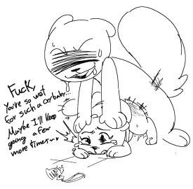 2024 adult_on_cub age_difference ambiguous_penetration anthro biped bodily_fluids cashew_(fullhero) cashew_and_belle cub english_text female female_penetrated feral_on_feral from_behind_position genitals hand_on_head larger_male male male/female male_penetrating male_penetrating_female mammal monochrome older_male older_on_younger open_mouth penetration personal_alarm pine-nut_(fullhero) rodent sciurid sex simple_background size_difference sketch smaller_female soulcentinel squirrel sweat tears teeth text tongue tree_squirrel white_background young young_anthro young_female younger_anthro younger_female