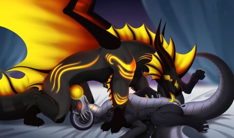 4_toes 69_position anus blackbatwolf blush cunnilingus digital_drawing_(artwork) digital_media_(artwork) dragon duo erection feet fellatio female feral genitals hi_res horn lying male male/female mythological_creature mythological_scalie mythology on_back on_bottom on_top oral oral_penetration paws penetration penile penis pussy quadruped scales scalie sex spread_wings tail toes vaginal_penetration vulva wings