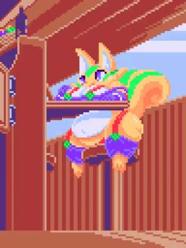 animated big_breasts breasts female huge_breasts thick_thighs under4_mow wide_hips