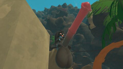 balls bridge cock dick dinwar hobkin hyper hyper_balls hyper_penis male mountain peak peak_(video_game) penis small_but_hung video_games vrchat