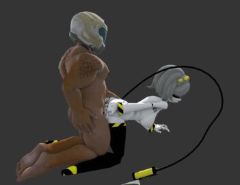 1boy 1girls 3d_animation animated animated_gif big_breasts breasts completely_naked completely_nude crossover disassembly_drone doom doom_(2016) doom_slayer drone female female_penetrated gif helmet helmet_visor interspecies male male/female male_human/female_robot male_penetrating male_penetrating_female murder_drones murder_drones_x_humans naked naked_female naked_male nude nude_female nude_male penetration pussy robot robot_girl sex v_(murder_drones) vaginal vaginal_penetration vaginal_sex