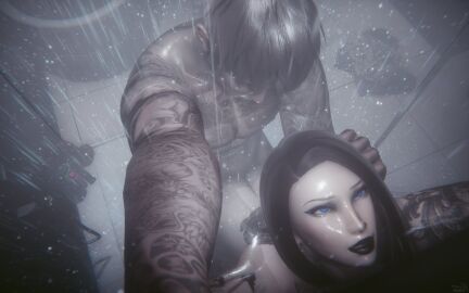 1boy 1girls 3d ass big_ass big_breasts black_hair black_lipstick blue_eyes bottom_heavy breasts bust busty chest curvaceous curvy curvy_figure dark_hair digital_media_(artwork) female female_focus goth goth_girl hair hips honey_select honey_select_2 hourglass_figure huge_ass huge_breasts human large_ass large_breasts legs light-skinned_female light_skin lips male male/female mature mature_female original original_character pale-skinned_female pale_skin punk punk_girl slim_waist straight thick thick_legs thick_thighs thighs top_heavy voluptuous waist wide_hips wingsofshadow