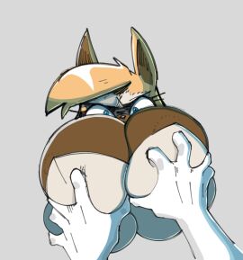 ambiguous_gender anthro artist_request big_breasts breast_grab breasts canid canine canis colored duo female hand_on_breast huge_breasts idw_publishing mammal sega sonic_(series) sonic_the_hedgehog_(comics) sonic_the_hedgehog_(idw) sonic_the_hedgehog_(series) unknown_artist whisper_the_wolf wolf