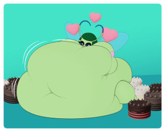 big_breasts breasts cake earthling00 fat female galiana_(explodingcelebi)