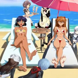 6+girls ai_generated all_fours alternative_costume angel_beats! anklet apron ass asuka_langley asuka_langley_sohryu ayanami_rei bangs barefoot beach beach_chair beach_umbrella bikini black_bodysuit black_hair blue_eyes blue_hair bodysuit bowing breasts brown_eyes brown_hair chair cleavage clothing crossed_legs crossover cup dark-skinned_female dark_skin day dominant_female_submissive_female domination dress drinking_glass earrings enjoying enjoyment enmaided feet female femdom food foot_focus foot_worship frills fushigi_no_umi_no_nadia goddess gold_bikini gold_swimsuit grey_hair hair_ornament happy happy_dom happy_girl hat headdress headwear holding hoop_earrings human_furniture humiliation ice_cream interface_headset jewelry kneeling kneeling_female kuudere large_breasts legs long_hair looking_at_viewer loser maid maid_apron maid_headdress medium_breasts micro_bikini multicolored_bodysuit multiple_crossover multiple_girls nadia_la_arwall nagato_yuki navel necklace neon_genesis_evangelion ocean open-mouth_smile open_mouth orange_hair outdoors pantyhose pilot_suit plugsuit princess public public_humiliation purple_hair rebuild_of_evangelion red_bikini red_swimsuit relaxing sad sad_sub sakura_suzuhara sand servant serving short_hair sitting sky slave slavegirl small_breasts smile soles sunbathing suzumiya_haruhi_no_yuuutsu swimsuit tachibana_kanade tanline tanlines tanned thong thong_bikini toenails toes tray tsundere umbrella underboob uniform video water wine_glass winner worship yellow_bikini yellow_eyes yellow_swimsuit