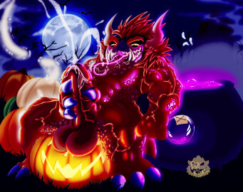 1anthro 1boy 1monster 2024 3_toes 4_fingers abs anthro anthro_focus anthro_only balls bats beard ben_d_koopa benediktus_darius_koopa biceps bloodshot_eyes blue_eyes bodily_fluids cauldron claws cock cum cum_drip cum_dripping cum_dripping_from_penis cumshot dick digital_art digital_drawing_(artwork) drool drool_string drooling duke_ben easter_eggs erect_penis erection eyes_rolling_back fan_character fog foggy_background full_moon gaping_mouth gay gay_male genital_fluids genitalia genitals ghosts glowing_eyes grass green_scales green_skin halloween_2024 hi_res horns humanoid_genitalia humanoid_penis jack_o'_lantern koopa long_hair long_tongue male male_focus male_only mario_(series) masturbation messy_hair monster mountain muscles muscular muscular_anthro muscular_male naked naked_male night no_humans non-human nude nude_male oc open_mouth orange_beard orange_eyebrows orange_hair original original_artwork original_character outdoors outside pecs penile penis penis_out pleased pleased_expression pleasure_face pleasured pleasured_face potion precum pumpkin_patch reptile reptilian royal royalty saliva saliva_drip saliva_string scales sharp_teeth sitting sitting_down sitting_on_ground slit_eyes smile smirk tail teeth_visible tongue tongue_out transformation tree tusks veins veins_on_dick veiny_arms veiny_cock veiny_legs veiny_muscles veiny_penis were yaoi yellow_body yellow_penis yellow_scales yellow_skin yellow_tail