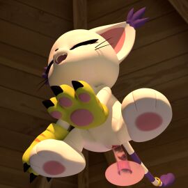 1girls 3_fingers 3_toes 3d accessory anthro anthro_penetrated bandai_namco big_ears black_nose black_whiskers blender_(artwork) blender_cycles claws closed_eyes clothing cute_fangs day digimon digimon_(species) digital_media_(artwork) dildo dildo_in_pussy dildo_insertion domestic_cat ear_tuft eyelashes fangs feet felid feline felis female female_focus female_only fingers fur furgonomics gatomon genitals gloves handwear hi_res jewelry kekitopu light long_eyelashes long_tail looking_pleasured low-angle_view mammal markings masturbation naked nude open_mouth pawpads paws penetration pink_pawpads purple_tail pussy ring sex_toy sex_toy_in_pussy sex_toy_insertion solo squatting_female squatting_position striped_markings striped_tail stripes sunlight tail tail_accessory tail_jewelry tail_markings tail_motion tail_ring tail_tuft teeth toes toying_self transparent_dildo transparent_sex_toy tuft unknown_artist vaginal_masturbation vaginal_penetration what whiskers white_body white_fur white_tail worm's-eye_view