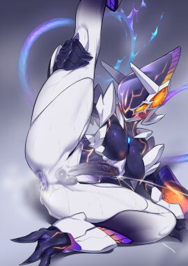 1girls anthro ass ass_cleavage balls big_ass big_balls big_penis blush blushing breasts cum cum_in_ass cum_inside cumshot dickgirl fat_ass fat_thighs feet feet_out_of_frame female futa_only futa_sans_pussy futanari gaping gaping_anus heart heart-shaped_pupils heart_eyes humanoid hung_bottom intersex lanz_(xenoblade) large_breasts leaking_cum leaking_cum_from_asshole leg_out_of_frame leg_up legs_up monster_girl one_leg_up orgasm orgasm_face ouroboros_(xenoblade) penis pochincoff purple_anus purple_pussy purple_skin robot sena_(xenoblade) sitting sitting_on_ground sweat sweating thick_ass thick_legs thick_thighs thighhighs thighs veiny_penis visible_nipples wide_hips xenoblade_(series) xenoblade_chronicles_(series) xenoblade_chronicles_3 yellow_eyes