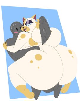 1boy 1girls adventure_time anon anthro ass assjob balls big_ass big_balls big_penis bottom_heavy bubble_ass bubble_butt buttjob cake_the_cat covered_assjob covered_buttjob fat_ass feline female hoovedleader huge_ass huge_cock large_ass male massive_ass penis tail tail_around_penis tail_wrap thick_ass thick_thighs wide_hips