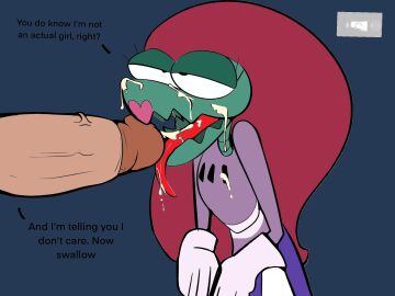 color_edit commission commissioner_upload dummycervine jellystone_(hbo_max) male male_only open_mouth penis space_ghost_(series) tongue zorak zorak_(character)