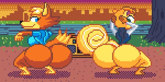 1boy 1girls animal_crossing animated anthro arms_up ass ass_clapping audie_(animal_crossing) big_ass bottom_heavy bottomless bouncing_ass bouncing_breasts breasts bubble_ass bubble_butt canid canine canis clapping_cheeks fat_ass female femboy furry gold_boombox_(prevence) hands_behind_head huge_ass jacalope jiggle jiggling_ass jiggling_breasts large_ass looking_at_viewer looking_back male marshal_(animal_crossing) pixel_animation pixel_art rodent tail thick_ass thick_thighs tree_squirrel twerking wide_hips wolf