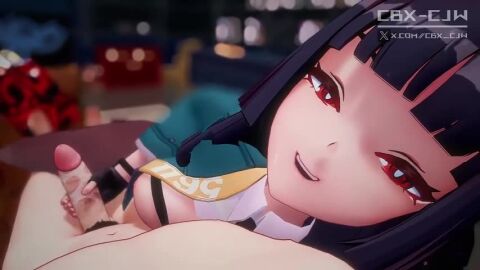 1boy absurdres animated blush bouncing_breasts breasts breasts_out cbx-cjw cum erection female hoshimi_miyabi legs_apart male moaning moaning_in_pleasure nipples oral_sex penis penis_in_pussy pov pubic_hair sex sound spread_legs straight tagme thighs unseen_male_face vagina vaginal_penetration vaginal_sex video zenless_zone_zero