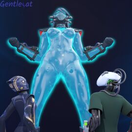 female fortnite gentlecat giantess growth hairpin_(fortnite) slime_girl slurp_(fortnite) slurpentine tagme