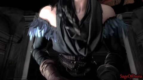 1boy 1girls 3d 3d_(artwork) 3d_animation animated cowgirl_position female_on_top female_penetrated no_sound riding_penis sageofosiris tagme the_witcher_(series) the_witcher_3:_wild_hunt video yennefer