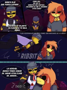 anthro anthro_on_anthro bassilixxx23 comic critters_(poppy_playtime) dogday dogday_(poppy_playtime) gay icky_licky_(poppy_playtime) male male_only nightmare_critters no_humans poppy_playtime poppy_playtime_(chapter_3) poppy_playtime_(chapter_4) smiling_critters yaoi