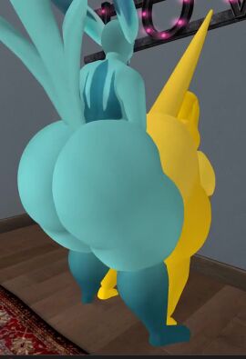 3d animated big_ass big_breasts big_penis breasts bubble_butt cleavage female female_penetrated ferialexonar furry huge_ass huge_breasts huge_cock nipples penis sex tagme thick_thighs video wide_hips